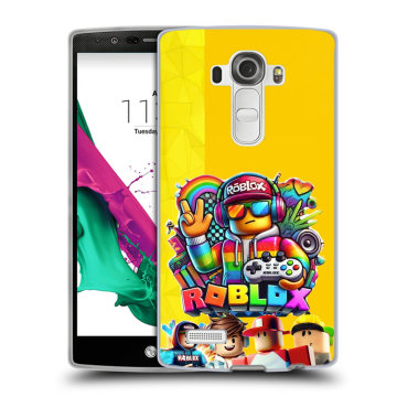 Силиконовый чехол на LG G4 с принтом Roblox Роблокс Силиконовый чехол на LG G4 с принтом Roblox Роблокс