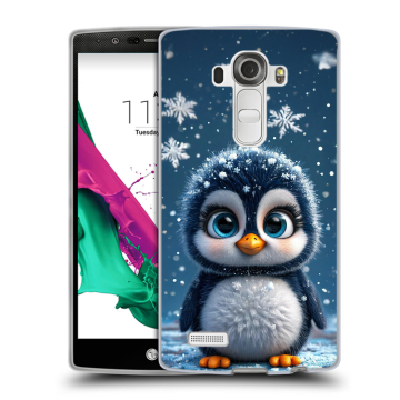 Силиконовый чехол на LG G4 с принтом Новый год