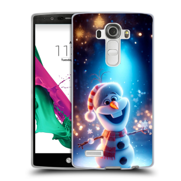 Силиконовый чехол на LG G4 с принтом Новый год