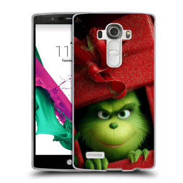 Силиконовый чехол на LG G4 с принтом Новый год