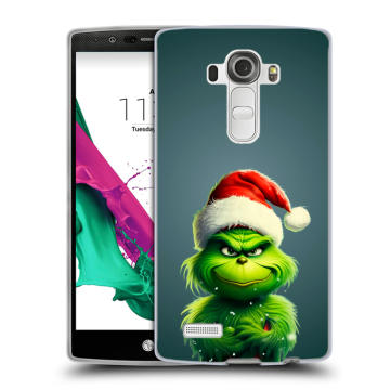 Силиконовый чехол на LG G4 с принтом Новый год