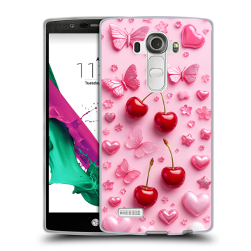 Силиконовый чехол на LG G4 с принтом для девочек Силиконовый чехол на LG G4 с принтом для девочек