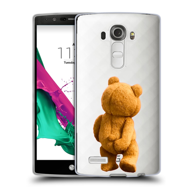 Силиконовый чехол на LG G4 с принтом Медведь Силиконовый чехол на LG G4 с принтом Медведь