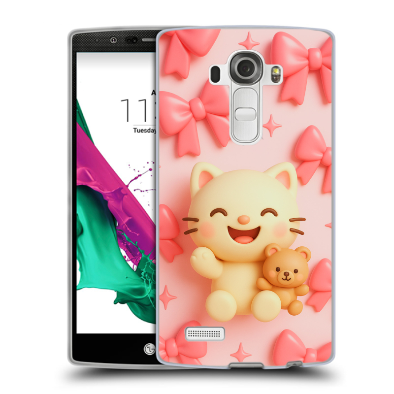 Пластиковый чехол на LG G4 с принтом для девочек Пластиковый чехол на LG G4 с принтом для девочек