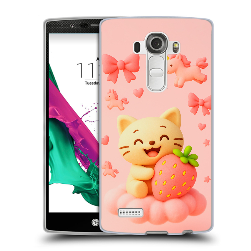 Силиконовый чехол на LG G4 с принтом для девочек Силиконовый чехол на LG G4 с принтом для девочек