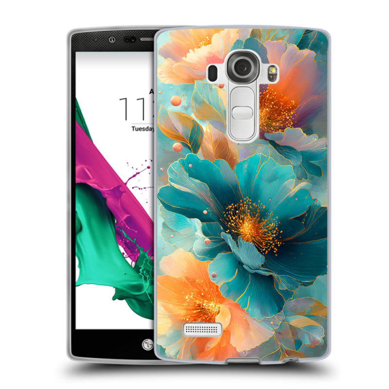 Пластиковый чехол на LG G4 с принтом Цветы Пластиковый чехол на LG G4 с принтом Цветы
