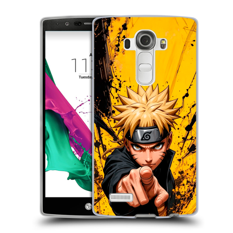 Силиконовый чехол на LG G4 с принтом Naruto Наруто Силиконовый чехол на LG G4 с принтом Naruto Наруто