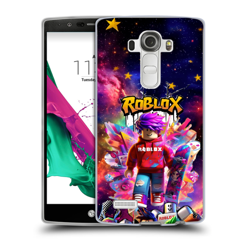 Пластиковый чехол на LG G4 с принтом Roblox Роблокс Пластиковый чехол на LG G4 с принтом Roblox Роблокс