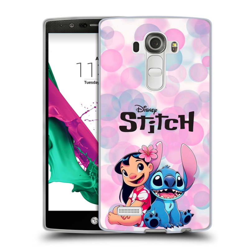 Силиконовый чехол на LG G4 с принтом Лило и Стич Силиконовый чехол на LG G4 с принтом Лило и Стич