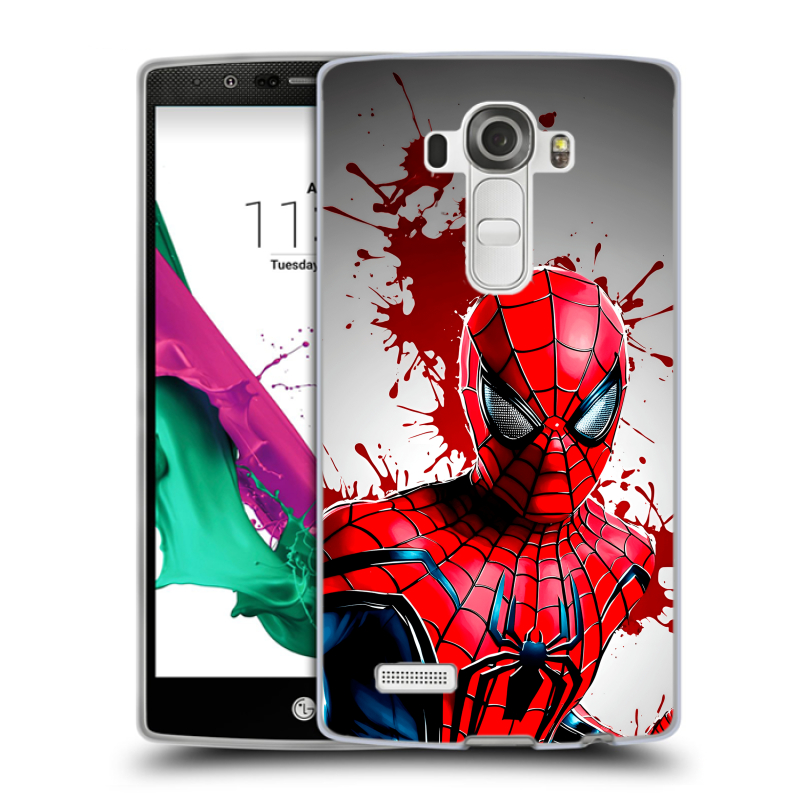 Пластиковый чехол на LG G4 с принтом Spiderman Человек паук Пластиковый чехол на LG G4 с принтом Spiderman Человек паук