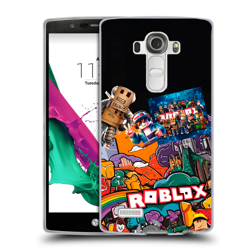 Силиконовый чехол на LG G4 с принтом Roblox Роблокс Силиконовый чехол на LG G4 с принтом Roblox Роблокс