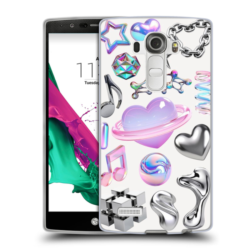 Силиконовый чехол на LG G4 с принтом Y2K Силиконовый чехол на LG G4 с принтом Y2K