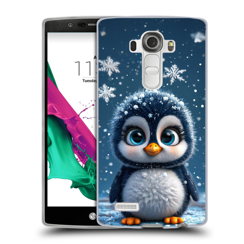 Пластиковый чехол на LG G4 с принтом Новый год Пластиковый чехол на LG G4 с принтом Новый год