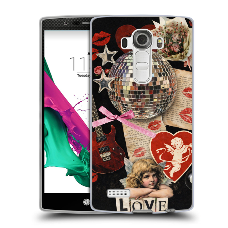 Пластиковый чехол на LG G4 с принтом для девочек Пластиковый чехол на LG G4 с принтом для девочек