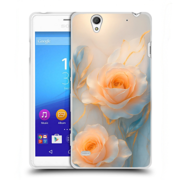Пластиковый чехол на Sony Xperia C4 с принтом Женский Пластиковый чехол на Sony Xperia C4 с принтом Женский