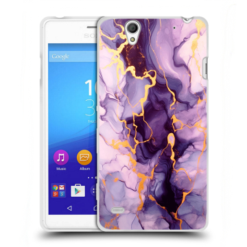 Пластиковый чехол на Sony Xperia C4 с принтом Мрамор Пластиковый чехол на Sony Xperia C4 с принтом Мрамор