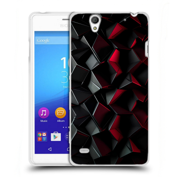 Пластиковый чехол на Sony Xperia C4 с принтом Абстракция