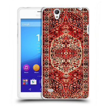 Пластиковый чехол на Sony Xperia C4 с принтом Ковер