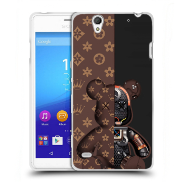 Пластиковый чехол на Sony Xperia C4 с принтом Луи робот Пластиковый чехол на Sony Xperia C4 с принтом Луи робот