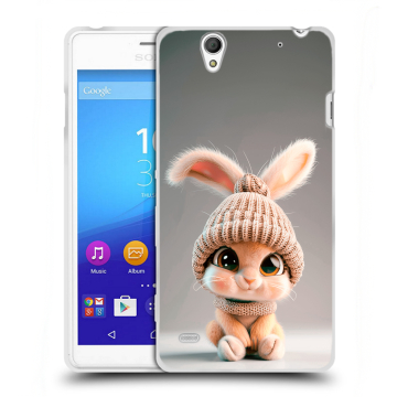 Пластиковый чехол на Sony Xperia C4 с принтом Кролик Пластиковый чехол на Sony Xperia C4 с принтом Кролик