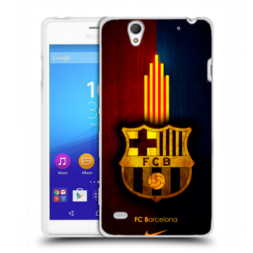 Пластиковый чехол на Sony Xperia C4 с принтом Барселона Barcelona