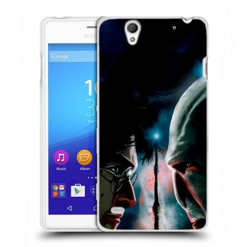 Пластиковый чехол на Sony Xperia C4 с принтом Гарри Поттер Harry Potter