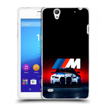 Пластиковый чехол на Sony Xperia C4 с принтом БМВ BMW Пластиковый чехол на Sony Xperia C4 с принтом БМВ BMW