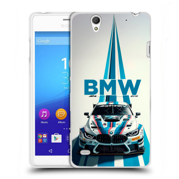 Пластиковый чехол на Sony Xperia C4 с принтом БМВ BMW Пластиковый чехол на Sony Xperia C4 с принтом БМВ BMW