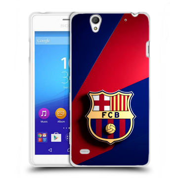 Пластиковый чехол на Sony Xperia C4 с принтом Барселона Barcelona
