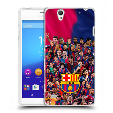 Пластиковый чехол на Sony Xperia C4 с принтом Барселона Barcelona