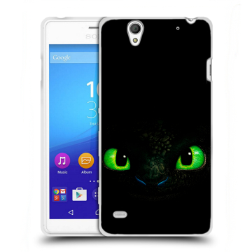 Пластиковый чехол на Sony Xperia C4 с принтом Как приручить дракона Пластиковый чехол на Sony Xperia C4 с принтом Как приручить дракона