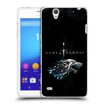 Пластиковый чехол на Sony Xperia C4 с принтом Игра Престолов Game Thrones