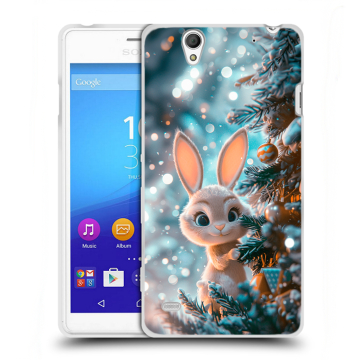 Пластиковый чехол на Sony Xperia C4 с принтом Новый год