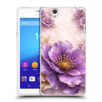 Пластиковый чехол на Sony Xperia C4 с принтом женский Пластиковый чехол на Sony Xperia C4 с принтом женский