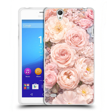 Пластиковый чехол на Sony Xperia C4 с принтом женский Пластиковый чехол на Sony Xperia C4 с принтом женский