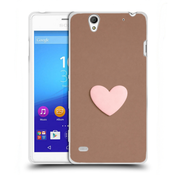 Пластиковый чехол на Sony Xperia C4 с принтом женский