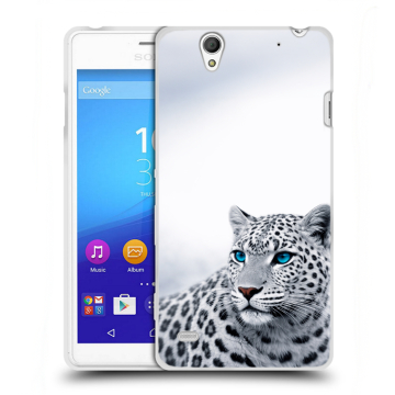Пластиковый чехол на Sony Xperia C4 с принтом женский