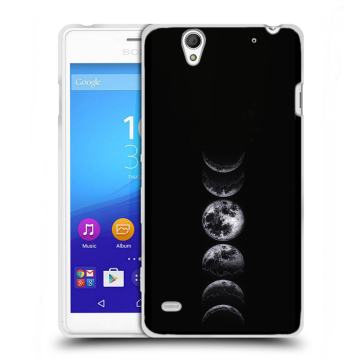Пластиковый чехол на Sony Xperia C4 с принтом женский
