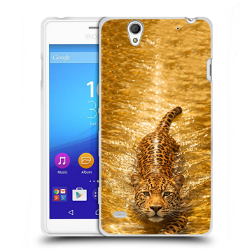 Пластиковый чехол на Sony Xperia C4 с принтом женский Пластиковый чехол на Sony Xperia C4 с принтом женский