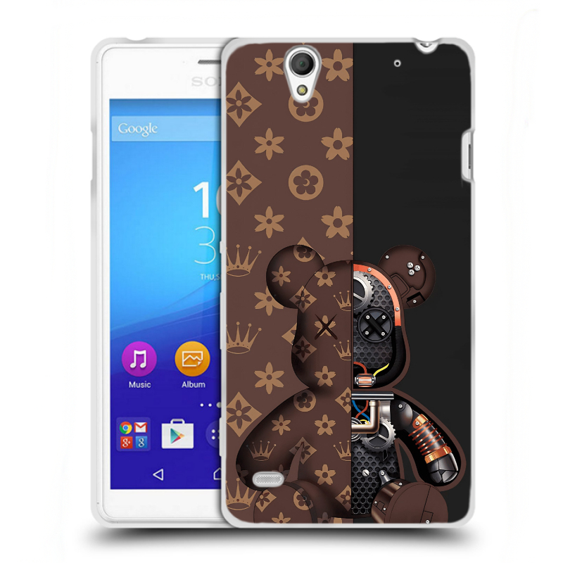 Пластиковый чехол на Sony Xperia C4 с принтом Луи робот Пластиковый чехол на Sony Xperia C4 с принтом Луи робот