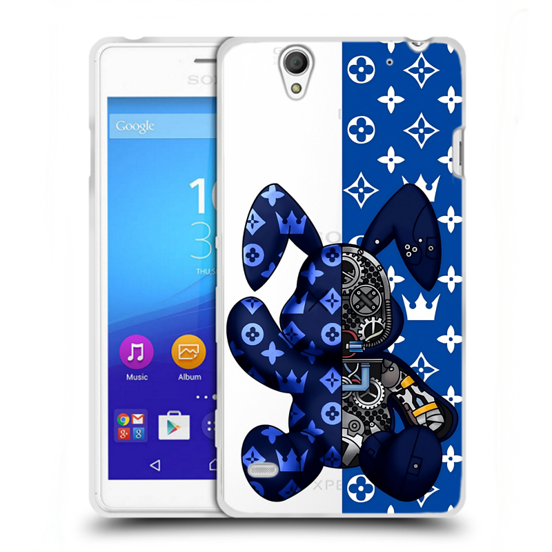 Пластиковый чехол на Sony Xperia C4 с принтом Луи робот Пластиковый чехол на Sony Xperia C4 с принтом Луи робот