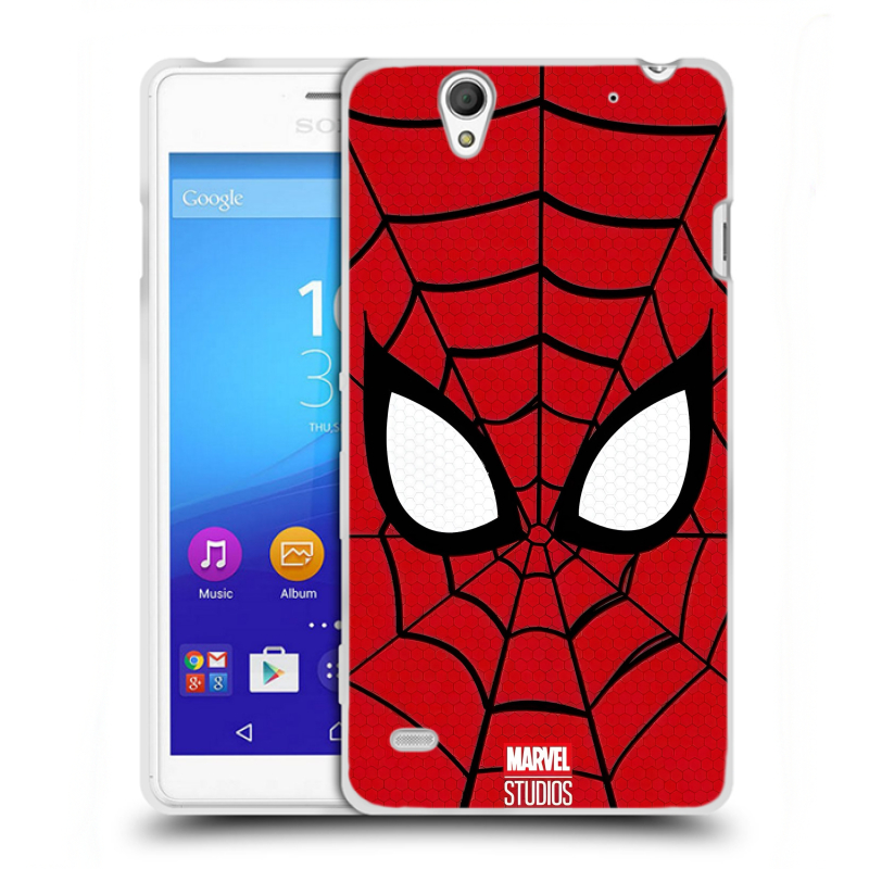 Пластиковый чехол на Sony Xperia C4 с принтом человек паук spiderman Пластиковый чехол на Sony Xperia C4 с принтом человек паук spiderman