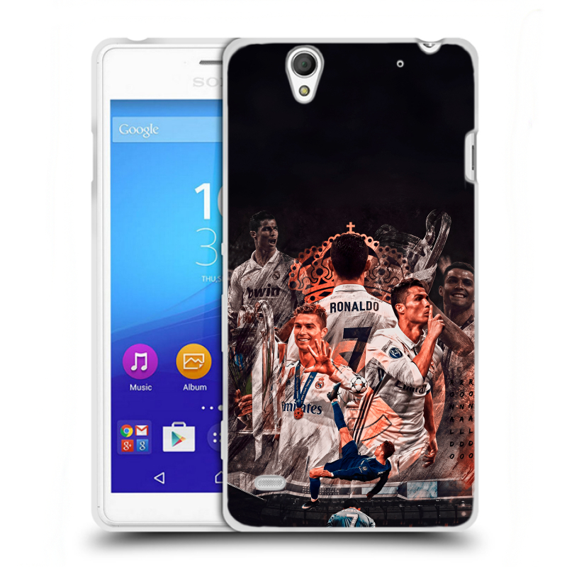 Пластиковый чехол на Sony Xperia C4 с принтом Реал Роналдо Real Ronaldo Пластиковый чехол на Sony Xperia C4 с принтом Реал Роналдо Real Ronaldo