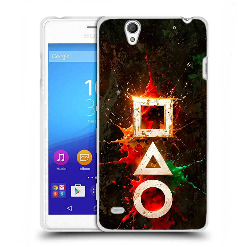Пластиковый чехол на Sony Xperia C4 с принтом Squid Game Игра кальмара Пластиковый чехол на Sony Xperia C4 с принтом Squid Game Игра кальмара