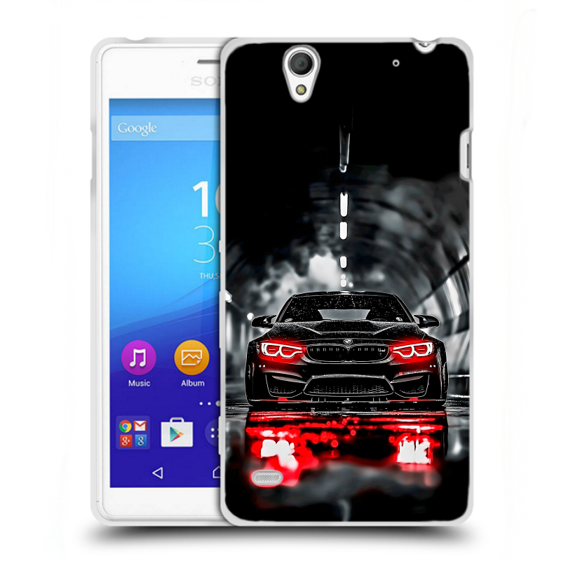 Пластиковый чехол на Sony Xperia C4 с принтом BMW БМВ Пластиковый чехол на Sony Xperia C4 с принтом BMW БМВ