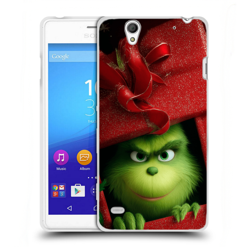 Пластиковый чехол на Sony Xperia C4 с принтом Новый год Пластиковый чехол на Sony Xperia C4 с принтом Новый год